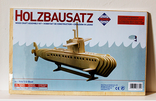 Holzbausatz U-boot_klein