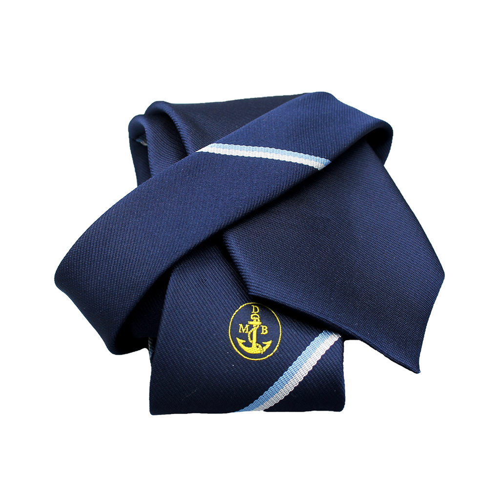 Krawatte, DMB, blau - Maritimer Onlineshop